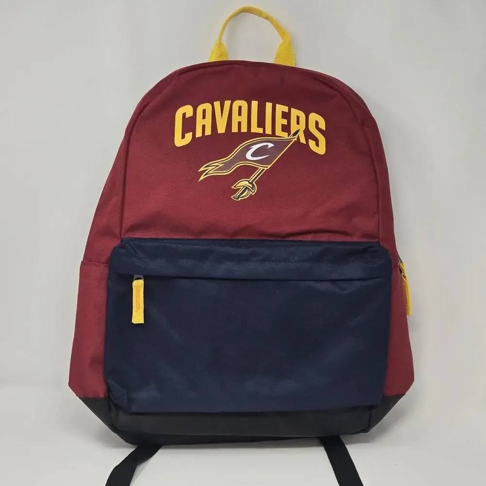 Cleveland Cavaliers NBA Backpack Maroon Blue School Book Bag New